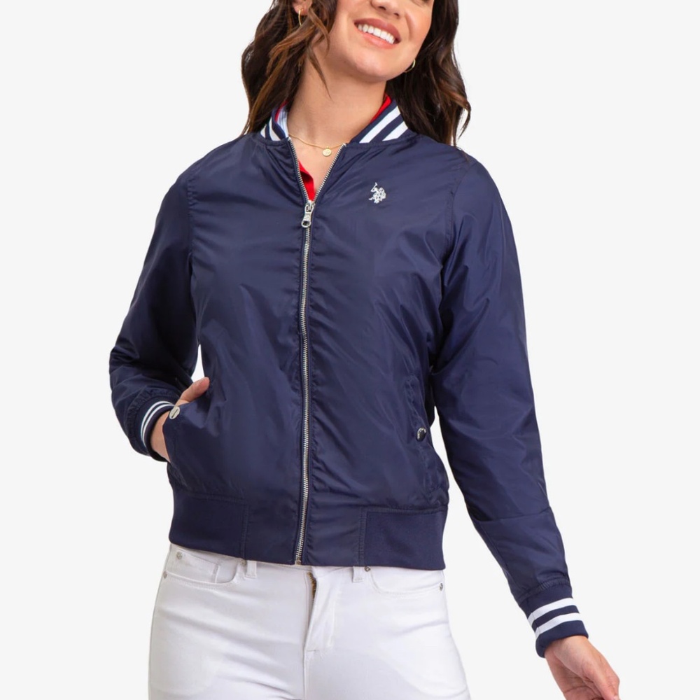 U.S. Polo Assn. Varsity Bomber Jacket